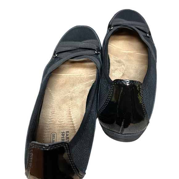 Earth Spirit Black Mary Jane Size 10 Slip on Shoes - Picture 4 of 6